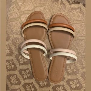 Jcrew slip on sandals